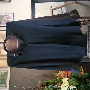 Womens size S black beaded blouse
